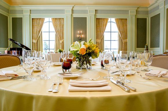 Table with place settings