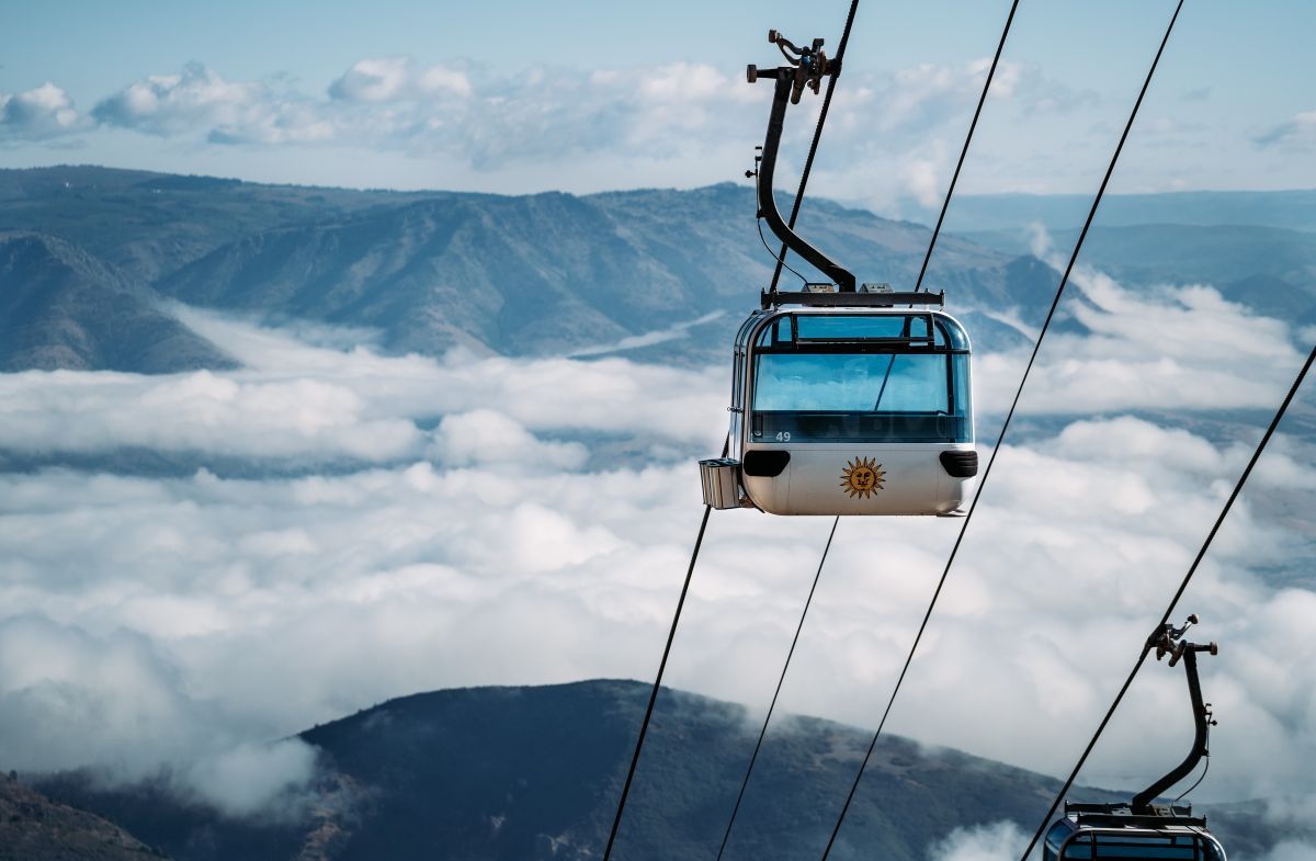 Gondola at snowbasin