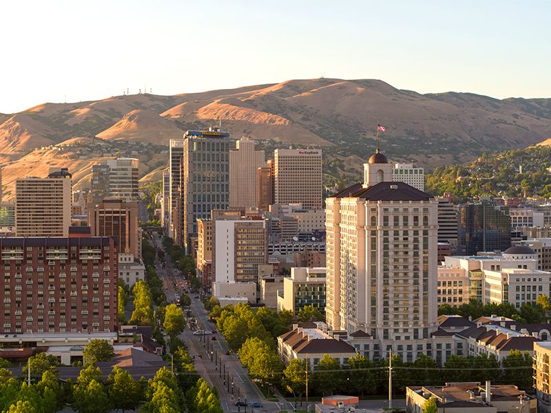 Downtown Salt Lake City, Utah
