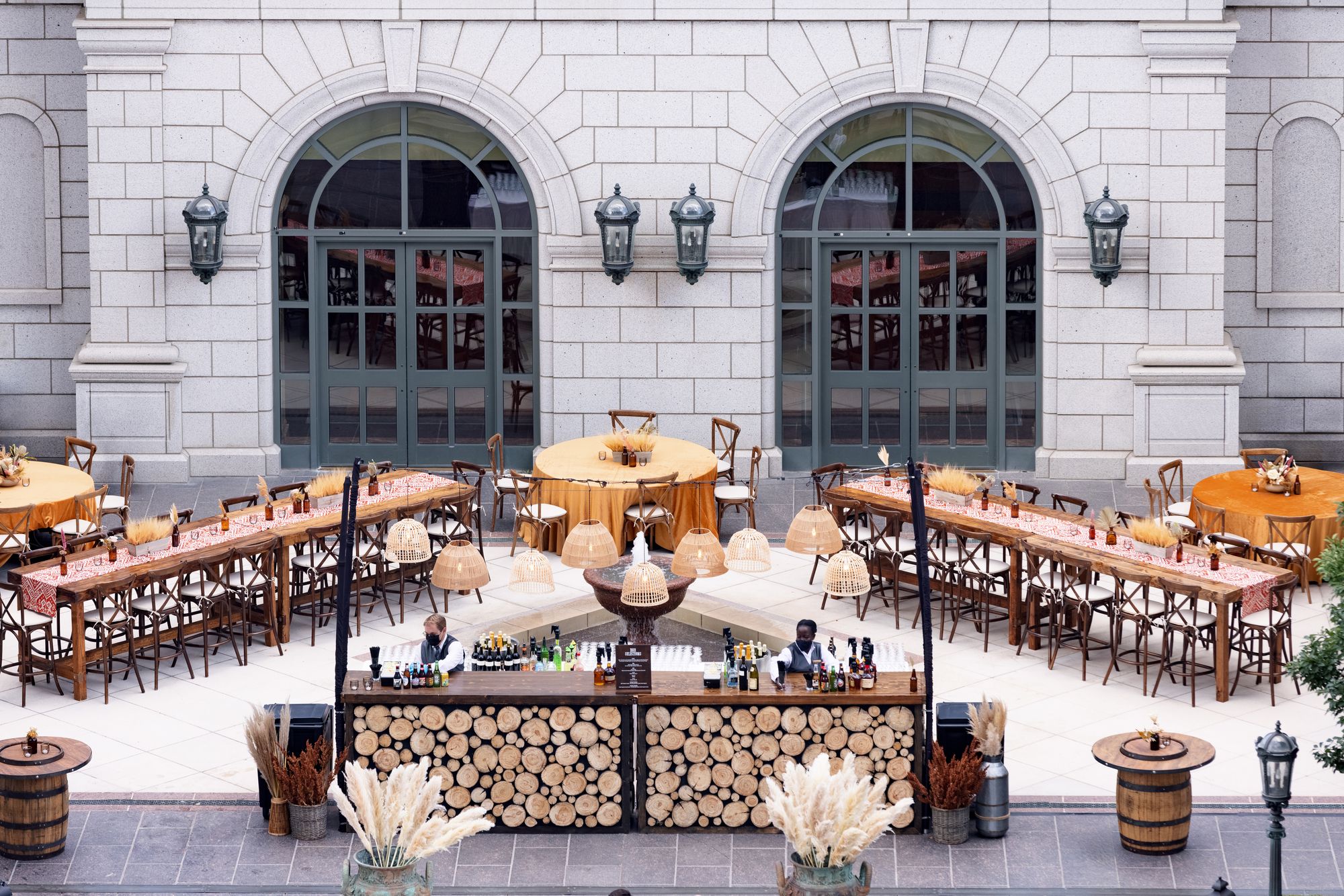 Event Set Up at Grand America Hotel