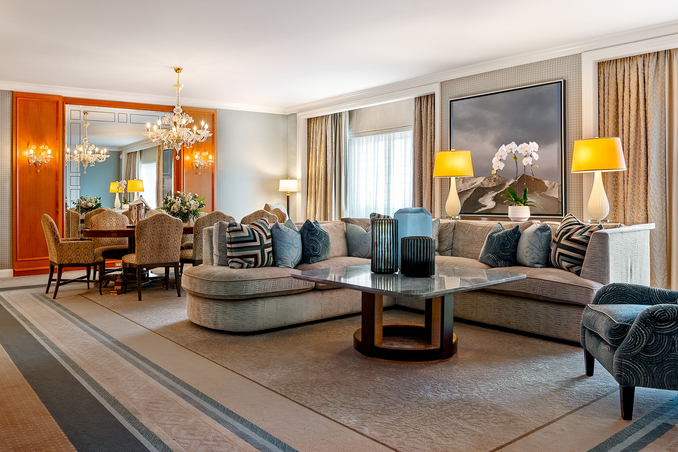 Presidential Suite Sitting Area