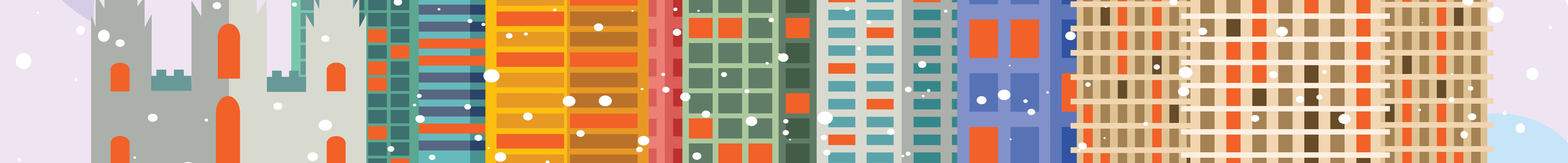 Illustration of buildings