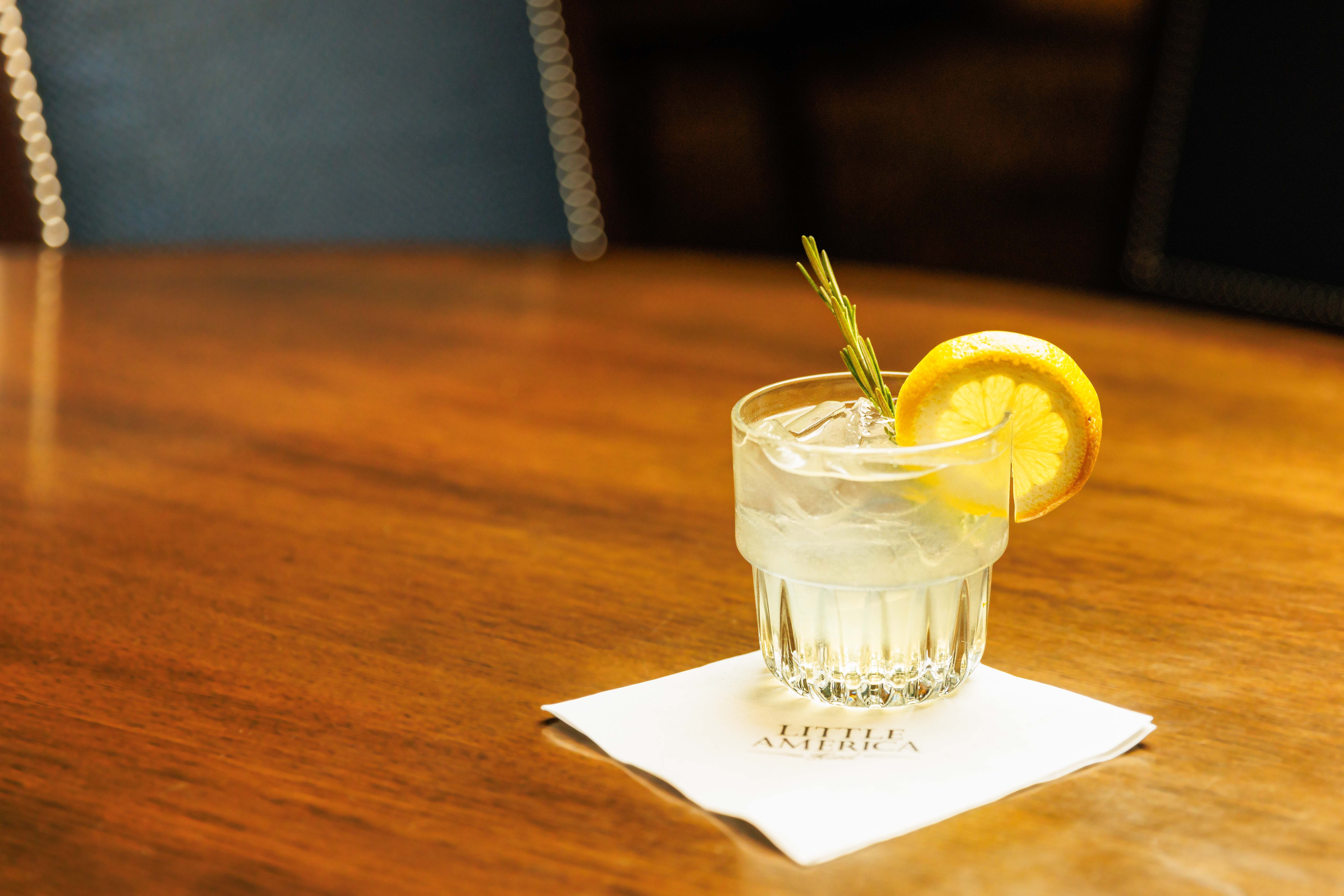 Hallow cocktail at Lucky H Bar