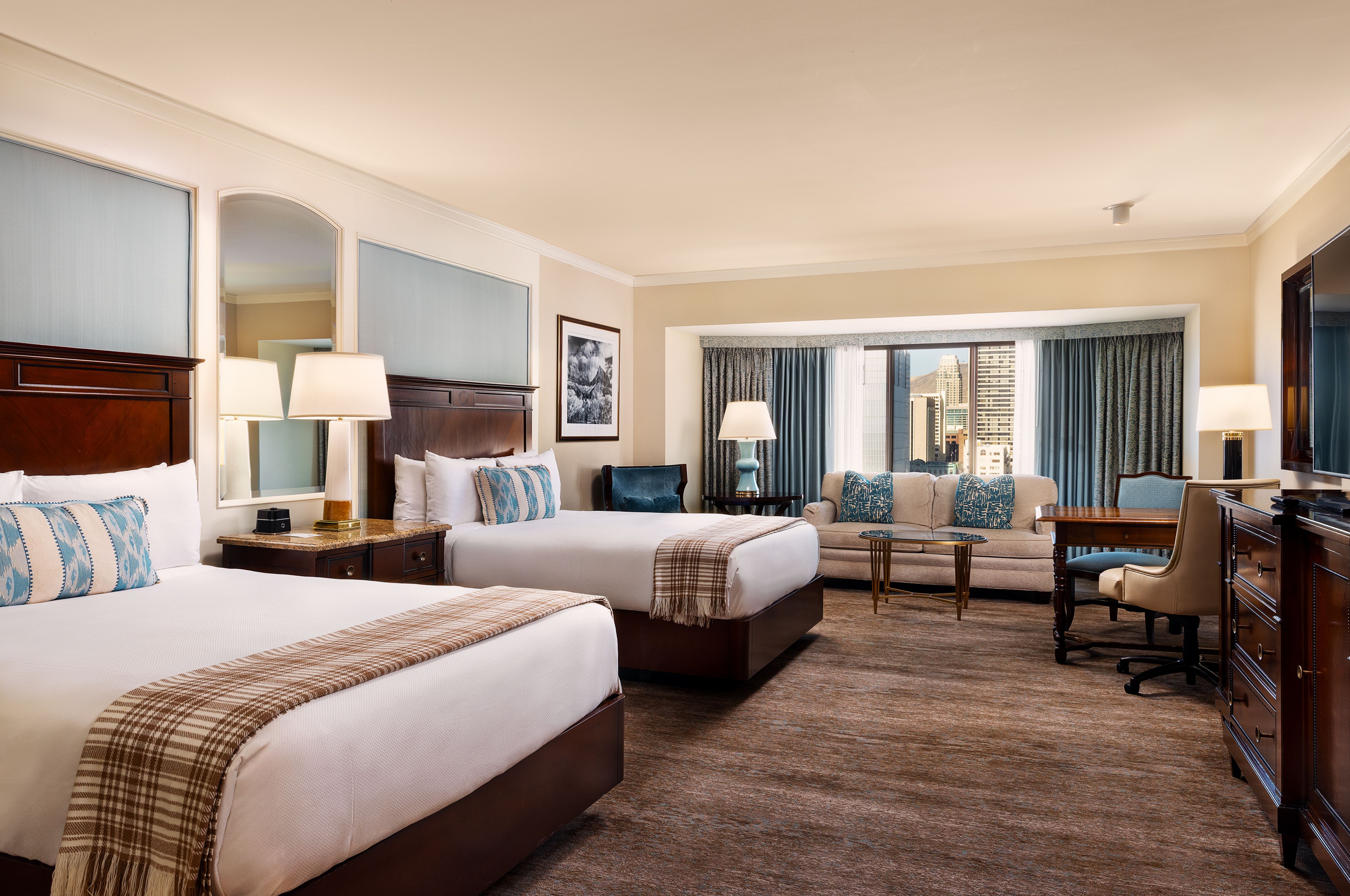 Tower Rooms 2 Queen Beds