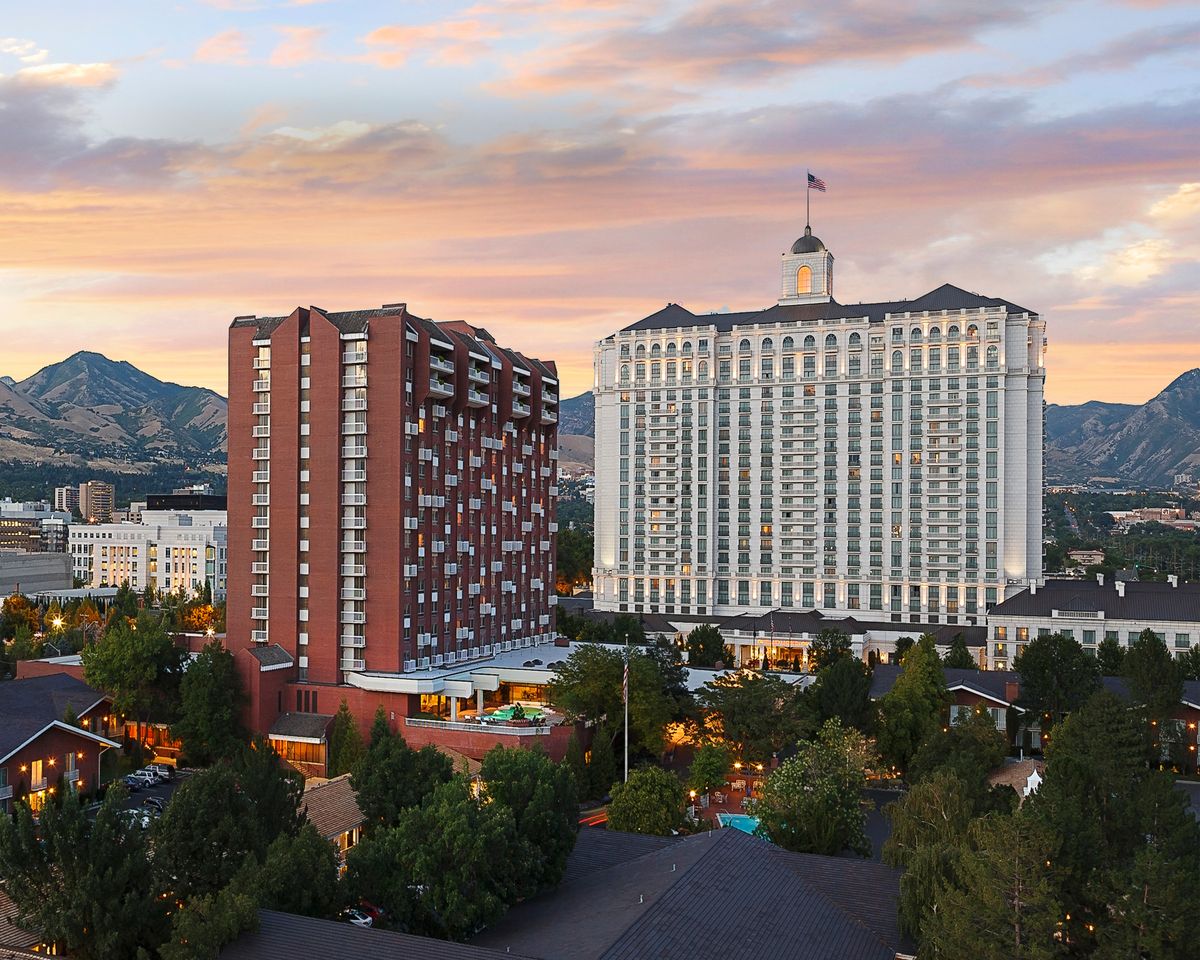 Exterior view of both hotels
